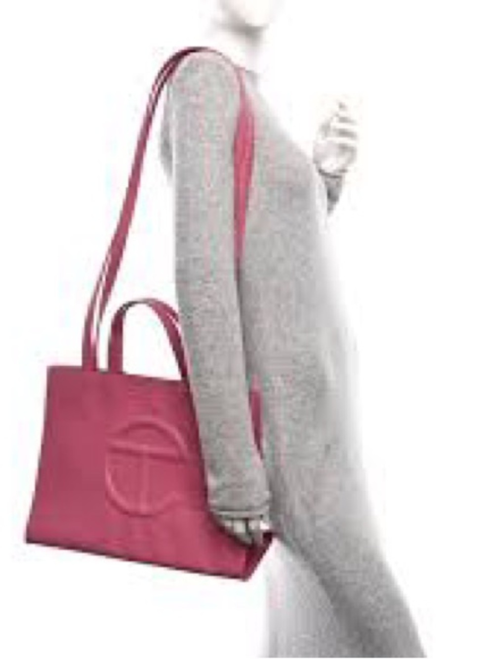 Telfar Medium Shopping Bag Corned Beef NWT - Picture 2 of 5